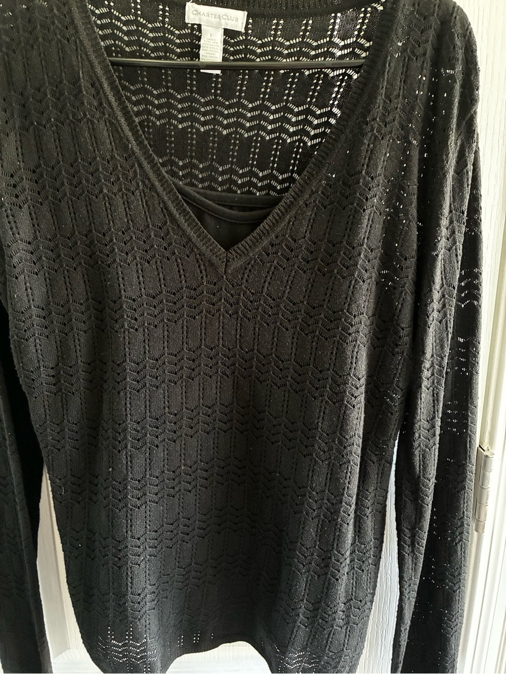 Charter club light weight sweater set Size Large
